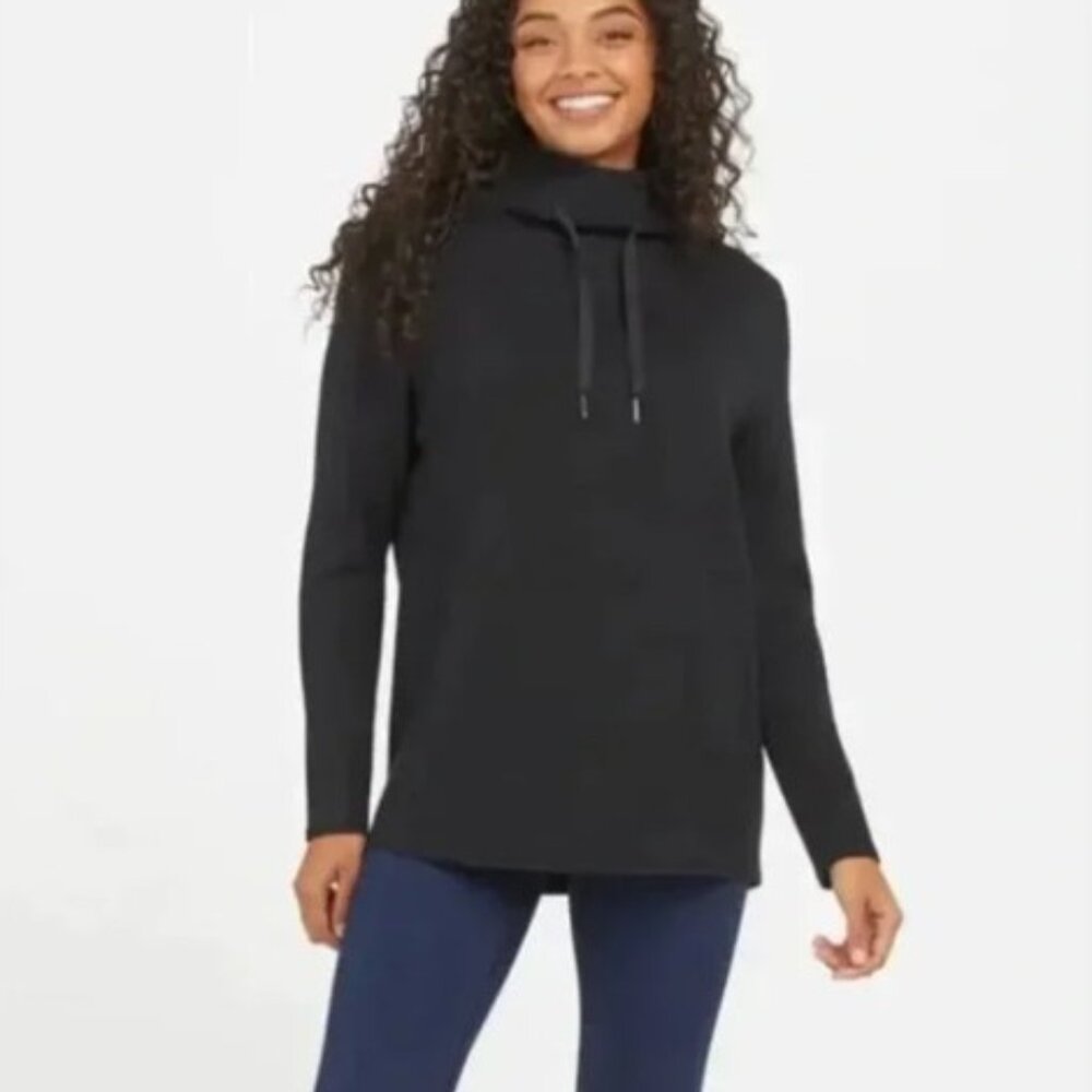 Spanx AirEssentials Got Ya Covered Pullover Black size XL